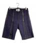 DAIRIKU（ダイリク）の古着「Tweed A-11 Half Pants/ツイードハーフパンツ」｜パープル