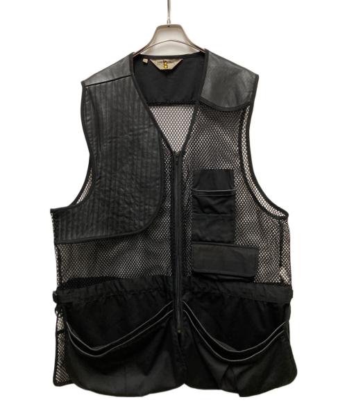 bob allen（ボブ アレン）bob allen (ボブ アレン) メッシュ切替ベスト ブラック サイズ:2XLの古着・服飾アイテム
