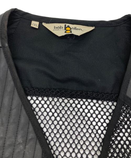 bob allen（ボブ アレン）bob allen (ボブ アレン) メッシュ切替ベスト ブラック サイズ:2XLの古着・服飾アイテム