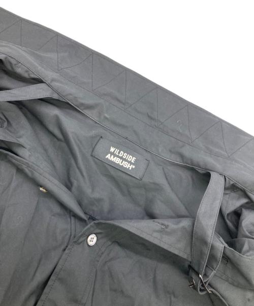 AMBUSH（アンブッシュ）AMBUSH (アンブッシュ) WILDSIDE (ワイルドサイド) OFF SHOULDER SHIRT ブラック サイズ:Sの古着・服飾アイテム