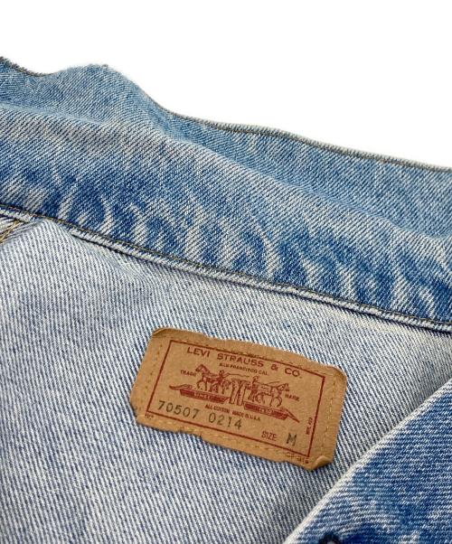 LEVI'S（リーバイス）LEVI'S (リーバイス) 90s 70507-0214 デニムジャケット インディゴ サイズ:	SIZE Mの古着・服飾アイテム