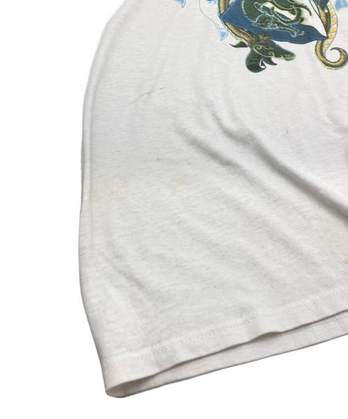 JETHRO TULL（ジェスロ・タル）jethro tull (ジェスロ・タル) 80s バンドTシャツ ホワイト サイズ:XLの古着・服飾アイテム