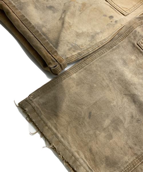 CarHartt（カーハート）CarHartt (カーハート) FIRM DUCK DOUBLE-FRONT DUNGAREE ベージュ サイズ:W32の古着・服飾アイテム