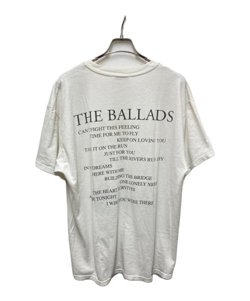 REO SPEEDWAGON（レオ・スピードワゴン）REO SPEEDWAGON (レオ・スピードワゴン) 90s ”THE BALLADS ”バンドプリントTシャツ ホワイト サイズ:XLの古着・服飾アイテム