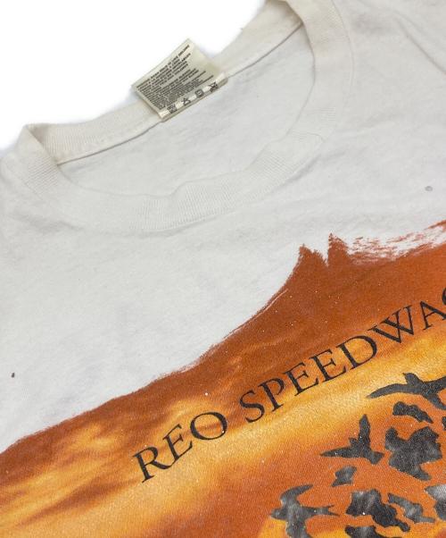 REO SPEEDWAGON（レオ・スピードワゴン）REO SPEEDWAGON (レオ・スピードワゴン) 90s ”THE BALLADS ”バンドプリントTシャツ ホワイト サイズ:XLの古着・服飾アイテム