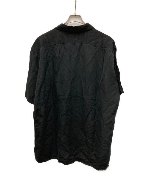 POLO RALPH LAUREN（ポロ・ラルフローレン）POLO RALPH LAUREN (ポロ・ラルフローレン) 90s ループカラーシャツ ブラック サイズ:Lの古着・服飾アイテム