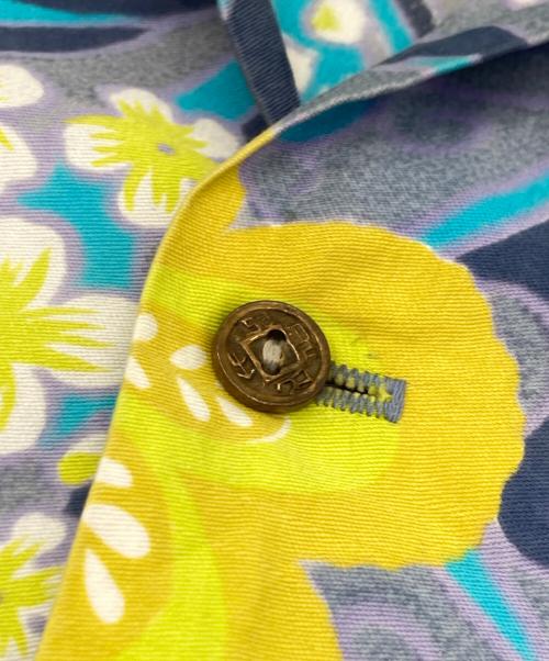 -（-）- (-) アロハシャツ ブルー サイズ:‐の古着・服飾アイテム