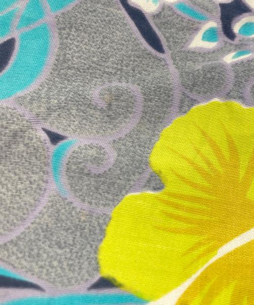 -（-）- (-) アロハシャツ ブルー サイズ:‐の古着・服飾アイテム