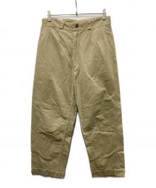 French Army（フランス軍）の古着「M-52 Cotton Chino Trousers」｜ベージュ