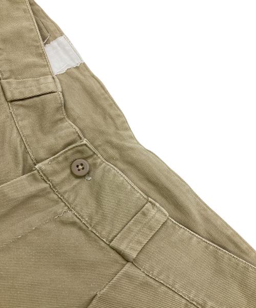 French Army（フランス軍）French Army (フランス軍) M-52 Cotton Chino Trousers ベージュ サイズ:不明の古着・服飾アイテム