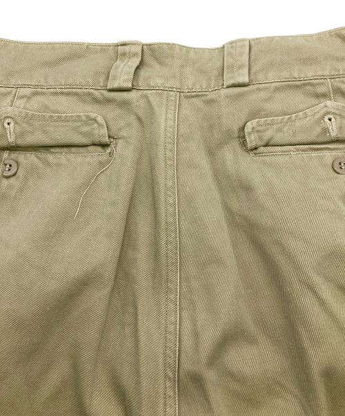 French Army（フランス軍）French Army (フランス軍) M-52 Cotton Chino Trousers ベージュ サイズ:不明の古着・服飾アイテム