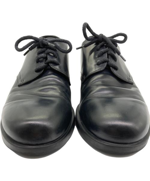 PRADA SPORTS（プラダスポーツ）PRADA SPORTS (プラダスポーツ) ブラッシュドレザープレーントゥシューズ ブラック サイズ:7の古着・服飾アイテム
