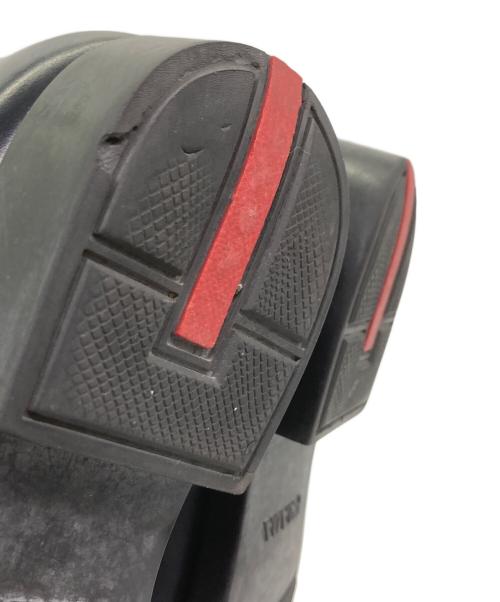 PRADA SPORTS（プラダスポーツ）PRADA SPORTS (プラダスポーツ) ブラッシュドレザープレーントゥシューズ ブラック サイズ:7の古着・服飾アイテム