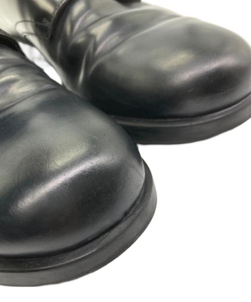 PRADA SPORTS（プラダスポーツ）PRADA SPORTS (プラダスポーツ) ブラッシュドレザープレーントゥシューズ ブラック サイズ:7の古着・服飾アイテム