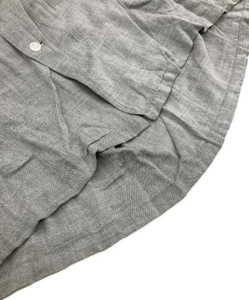 TOWN CRAFT（タウンクラフト）TOWN CRAFT (タウンクラフト) 50s-60s ループカラーレーヨンシャツ グレー サイズ:Mの古着・服飾アイテム