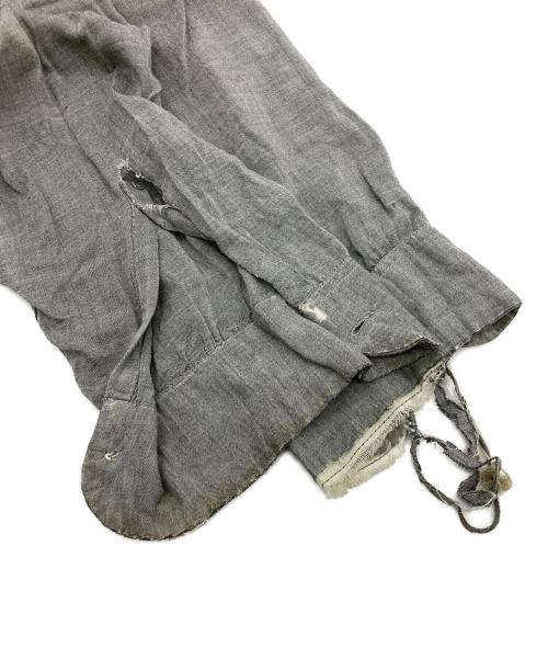 TOWN CRAFT（タウンクラフト）TOWN CRAFT (タウンクラフト) 50s-60s ループカラーレーヨンシャツ グレー サイズ:Mの古着・服飾アイテム