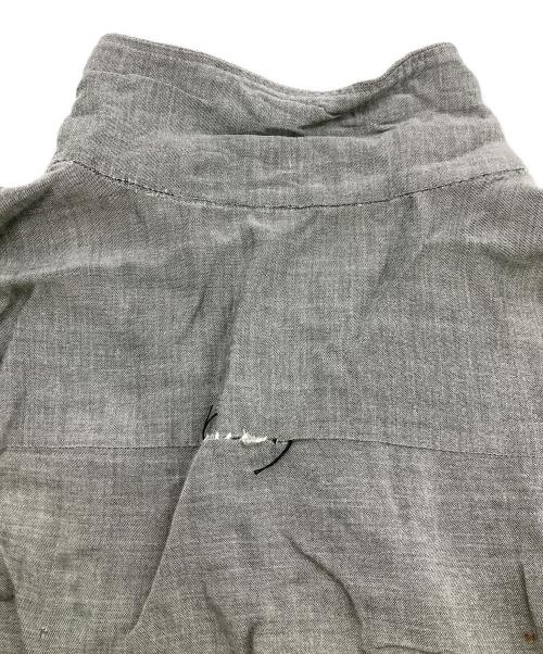 TOWN CRAFT（タウンクラフト）TOWN CRAFT (タウンクラフト) 50s-60s ループカラーレーヨンシャツ グレー サイズ:Mの古着・服飾アイテム