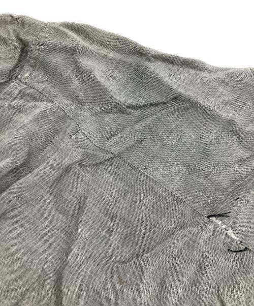 TOWN CRAFT（タウンクラフト）TOWN CRAFT (タウンクラフト) 50s-60s ループカラーレーヨンシャツ グレー サイズ:Mの古着・服飾アイテム