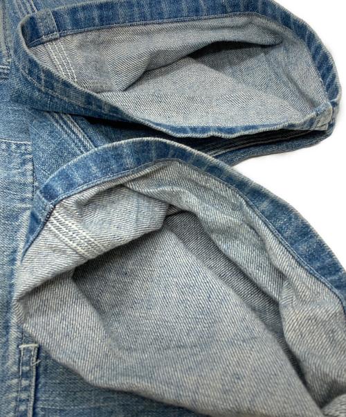 SOWBOW（ソウボウ）SOWBOW (ソウボウ) DOUBLE KNEE PAINTER PANTS USED インディゴ サイズ:2の古着・服飾アイテム