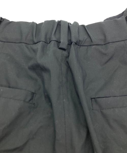 CABAN（キャバン）CABaN (キャバン) シャトルポプリン 2タックワイドパンツ ブラック サイズ:	SIZE XSの古着・服飾アイテム