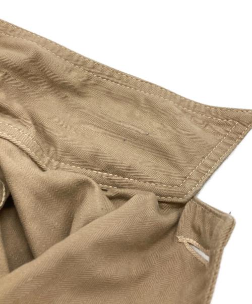 ATLAST & CO（アットラスト）ATLAST & CO (アットラスト) ヘリンボーン カバーオール ジャケット/Herringbone Coverall Jacket ベージュ サイズ:40の古着・服飾アイテム