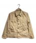 ATLAST & CO（アットラスト）の古着「ヘリンボーン カバーオール ジャケット/Herringbone Coverall Jacket」｜ベージュ