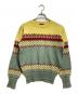 BUTCHER PRODUCTS（ブッチャープロダクツ）の古着「JAGGED KNIT/ジャギドニット」｜イエロー