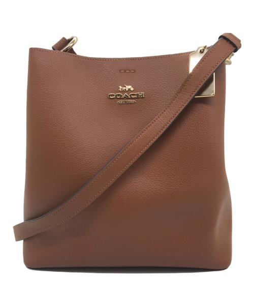 COACH（コーチ）COACH (コーチ) 2WAYショルダーバッグ ブラウンの古着・服飾アイテム