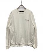 F.C.Real Bristolエフシーレアルブリストル）の古着「SCRIPT CREWNECK SWEAT」｜ベージュ