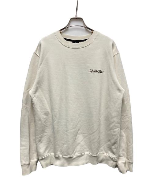 F.C.Real Bristol（エフシーレアルブリストル）F.C.Real Bristol (エフシーレアルブリストル) SCRIPT CREWNECK SWEAT ベージュ サイズ:Ｌの古着・服飾アイテム