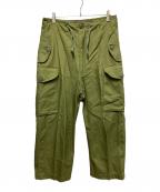 Canadian Armyカナダ軍）の古着「80s ECW WINDPROOFオーバーパンツ」｜グリーン