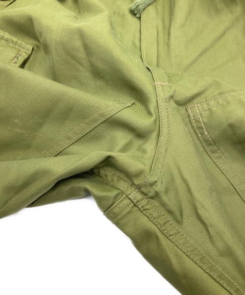 Canadian Army（カナダ軍）CANADIAN ARMY (カナダ軍) 80s ECW WINDPROOFオーバーパンツ グリーン サイズ:SIZE 7 LONG SMALLの古着・服飾アイテム