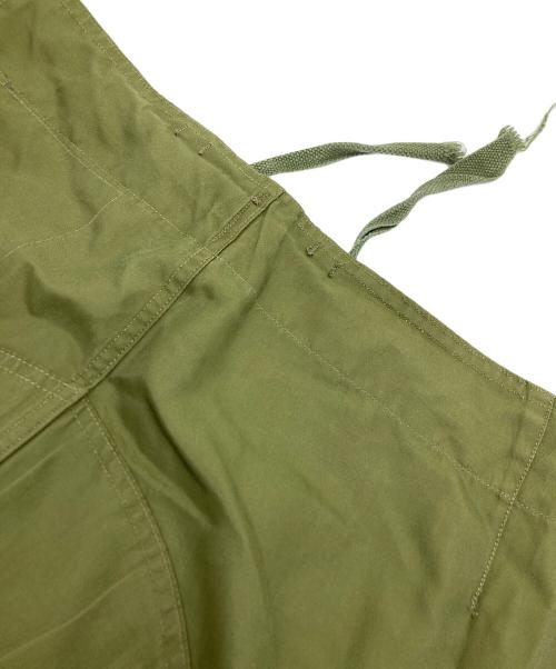Canadian Army（カナダ軍）CANADIAN ARMY (カナダ軍) 80s ECW WINDPROOFオーバーパンツ グリーン サイズ:SIZE 7 LONG SMALLの古着・服飾アイテム