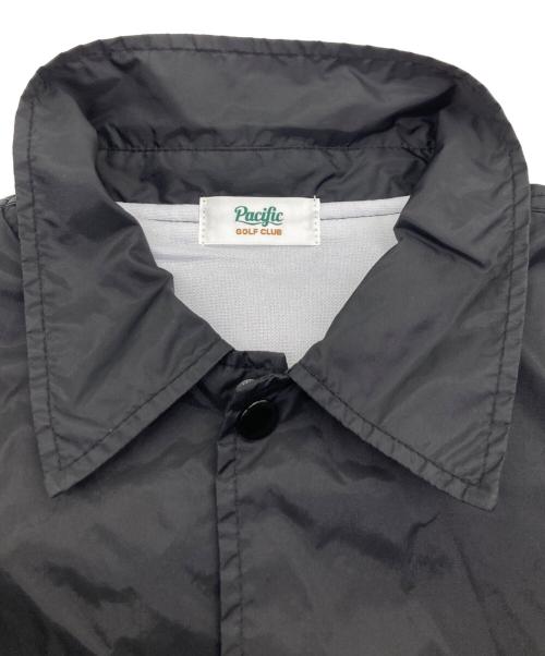 Pacific GOLF CLUB（パシフィックゴルフクラブ）PACIFIC GOLF CLUB (パシフィックゴルフクラブ) コーチジャケット ブラック サイズ:Lの古着・服飾アイテム