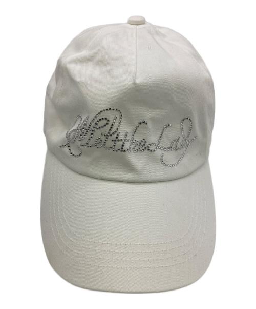 THEREDTHREAD（ザレッドスレッド）THEREDTHREAD (ザレッドスレッド) logo cap ホワイト サイズ:Free(実寸参照）の古着・服飾アイテム