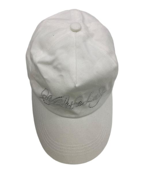 THEREDTHREAD（ザレッドスレッド）THEREDTHREAD (ザレッドスレッド) logo cap ホワイト サイズ:Free(実寸参照）の古着・服飾アイテム