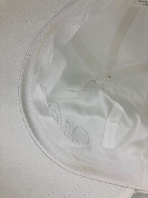 THEREDTHREAD（ザレッドスレッド）THEREDTHREAD (ザレッドスレッド) logo cap ホワイト サイズ:Free(実寸参照）の古着・服飾アイテム