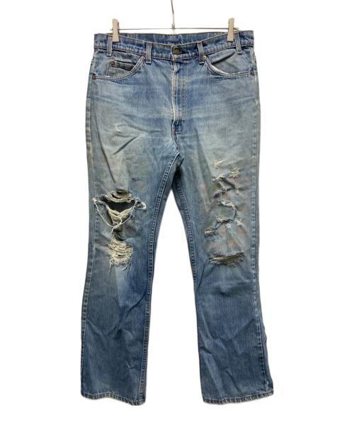 LEVI'S（リーバイス）LEVI'S (リーバイス) 80s 517 クラッシュデニムパンツ インディゴ サイズ:91cm (W36)の古着・服飾アイテム