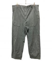 スイス軍（スイスアーミー）の古着「Denim Work Pants」｜グレー