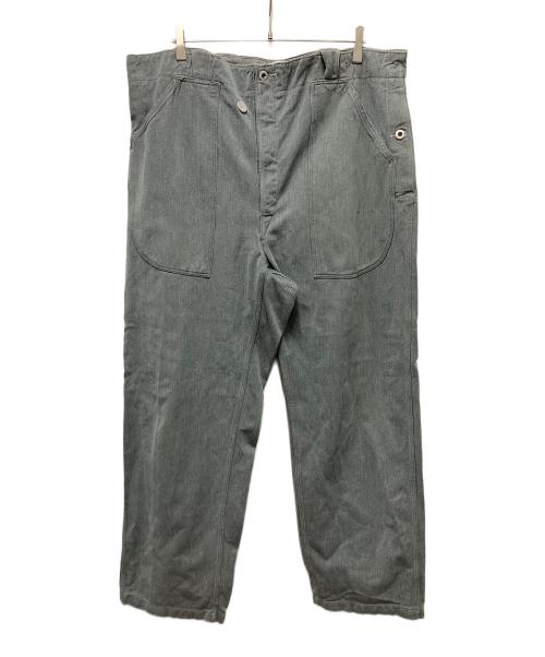 スイス軍（スイスアーミー）スイス軍 (スイスアーミー) Denim Work Pants グレー サイズ:SIZE 80の古着・服飾アイテム
