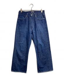 AURALEE（オーラリー）の古着「SELVEDGE LIGHT DENIM PT/ セルビッチライトデニム  」｜インディゴ