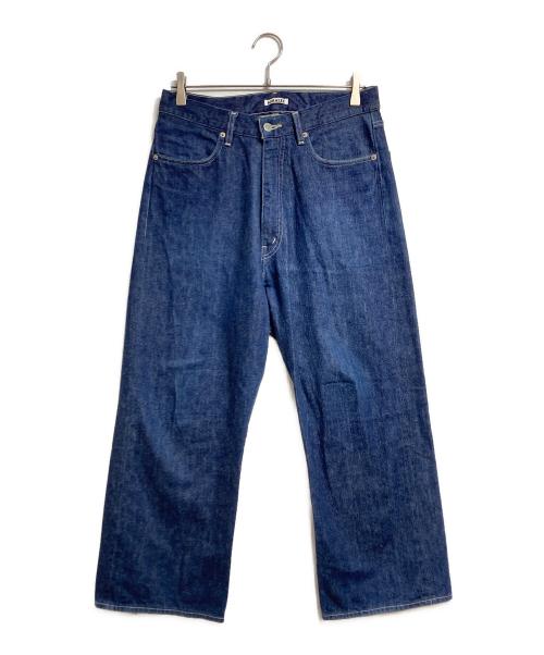 AURALEE（オーラリー）AURALEE (オーラリー) SELVEDGE LIGHT DENIM PT/ セルビッチライトデニム   インディゴ サイズ:3の古着・服飾アイテム