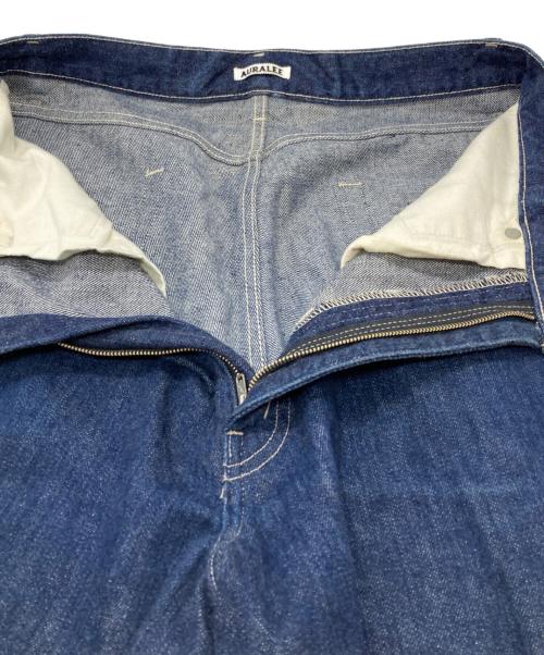 AURALEE（オーラリー）AURALEE (オーラリー) SELVEDGE LIGHT DENIM PT/ セルビッチライトデニム   インディゴ サイズ:3の古着・服飾アイテム