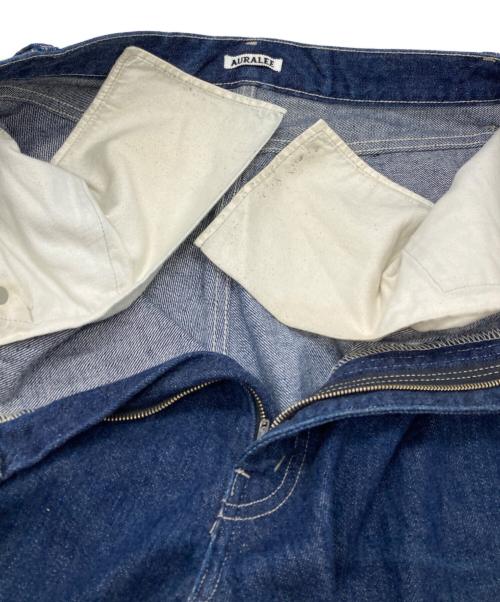 AURALEE（オーラリー）AURALEE (オーラリー) SELVEDGE LIGHT DENIM PT/ セルビッチライトデニム   インディゴ サイズ:3の古着・服飾アイテム