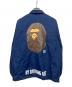 A BATHING APE (アベイシングエイプ) APE HEAD コーチジャケット ネイビー サイズ:	SIZE L：17000円