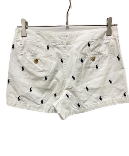POLO RALPH LAUREN（ポロ・ラルフローレン）POLO RALPH LAUREN (ポロ・ラルフローレン) ショートパンツ ホワイト サイズ:	SIZE 0の古着・服飾アイテム