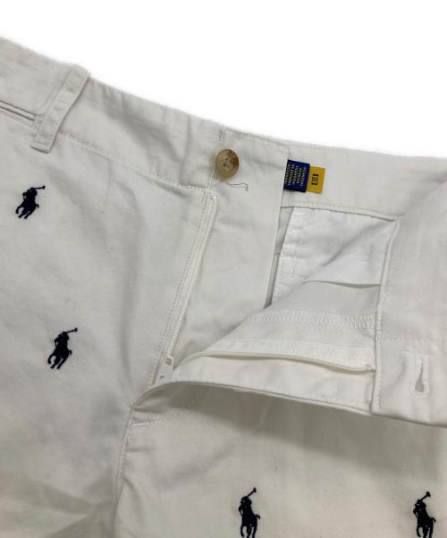 POLO RALPH LAUREN（ポロ・ラルフローレン）POLO RALPH LAUREN (ポロ・ラルフローレン) ショートパンツ ホワイト サイズ:	SIZE 0の古着・服飾アイテム