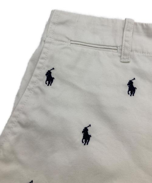 POLO RALPH LAUREN（ポロ・ラルフローレン）POLO RALPH LAUREN (ポロ・ラルフローレン) ショートパンツ ホワイト サイズ:	SIZE 0の古着・服飾アイテム