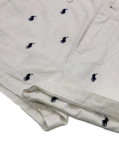 POLO RALPH LAUREN（ポロ・ラルフローレン）POLO RALPH LAUREN (ポロ・ラルフローレン) ショートパンツ ホワイト サイズ:	SIZE 0の古着・服飾アイテム