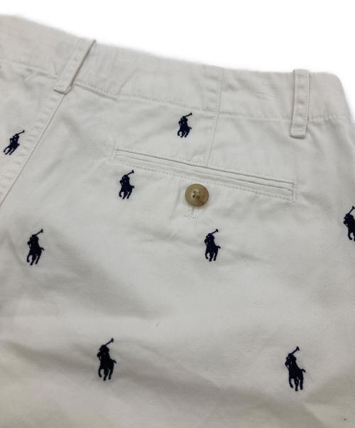 POLO RALPH LAUREN（ポロ・ラルフローレン）POLO RALPH LAUREN (ポロ・ラルフローレン) ショートパンツ ホワイト サイズ:	SIZE 0の古着・服飾アイテム